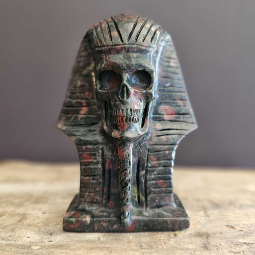 Jasper Pharaoh Skull | The Monarch of Mystic Realms