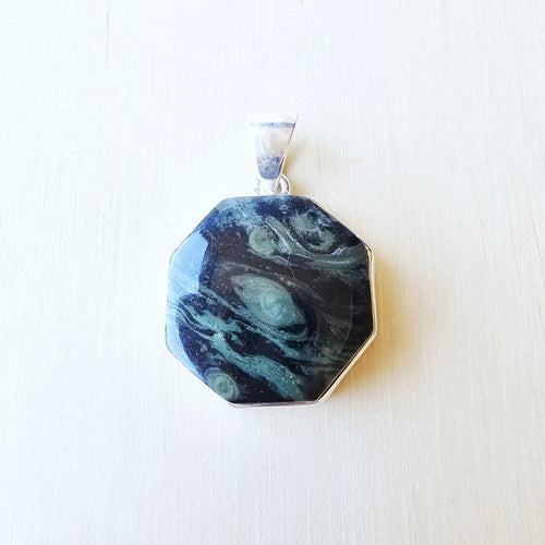 Kambaba Jasper Pendant | Ancient Calm