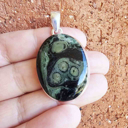 Kambaba Jasper Pendant | Deep Earth