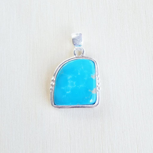 Kingman Turquoise Pendant | Desert Mirage