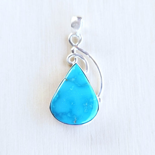 Kingman Turquoise Pendant | Desert Sky