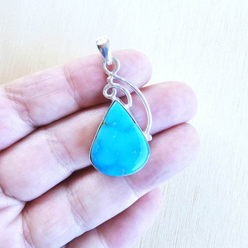 Kingman Turquoise Pendant | Desert Sky