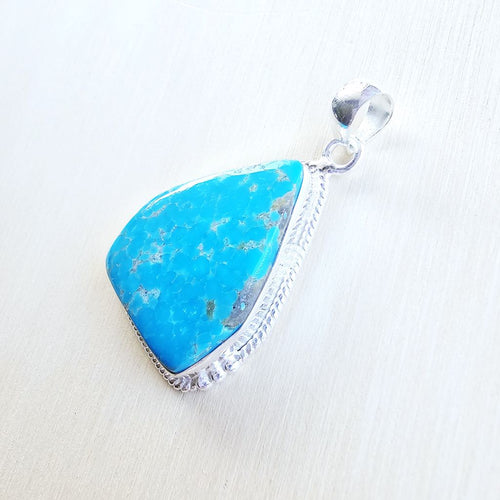 Kingman Turquoise Pendant | Earth & Sky Union