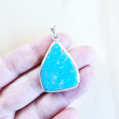 Kingman Turquoise Pendant | Earth & Sky Union