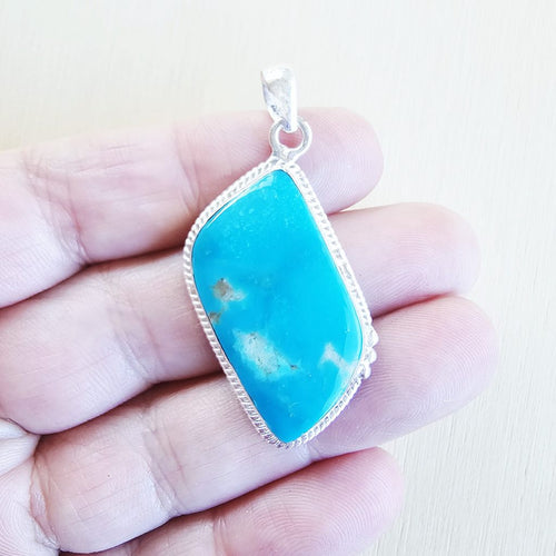 Kingman Turquoise Pendant | Eternal Stillness