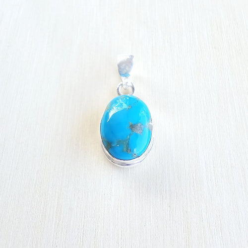 Kingman Turquoise Pendant | Guardian Of Calm