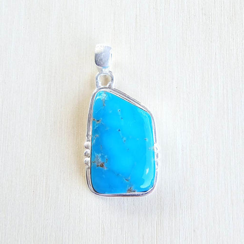 Kingman Turquoise Pendant | Sacred Desert Dune