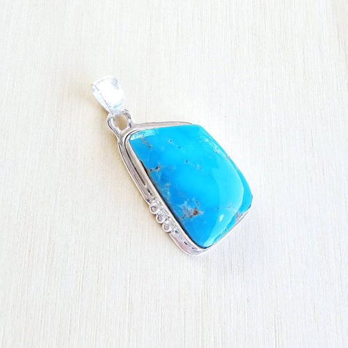 Kingman Turquoise Pendant | Sacred Desert Dune