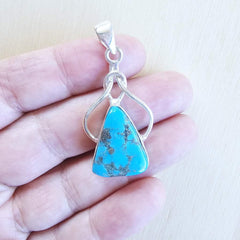 Kingman Turquoise Pendant | Sacred Horizon