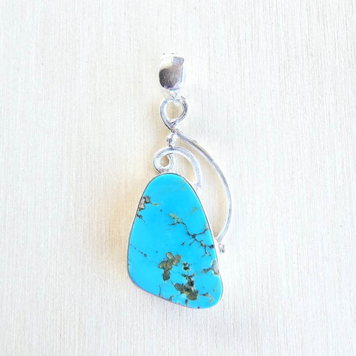 Kingman Turquoise Pendant | Spirit Of The Sky
