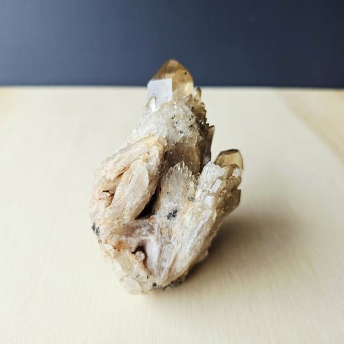 Kundalini Citrine Cluster | Golden Ascension