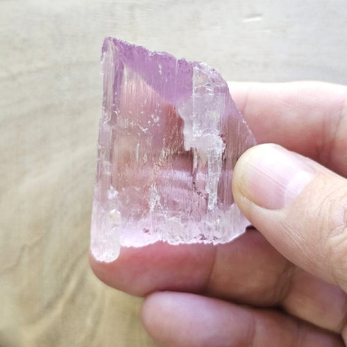 Kunzite | High Grade Natural Rod 48gms