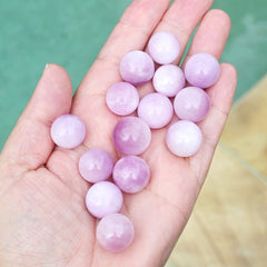 Kunzite Mini Spheres | Lilac Crown