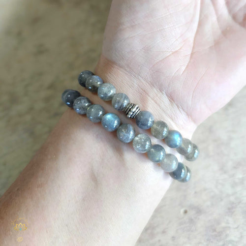 Labradorite Bracelet | 8mm Beads