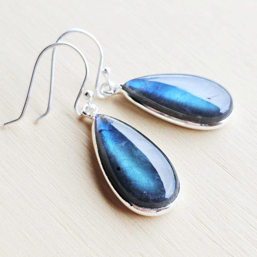 Labradorite Earrings | Celestial gate