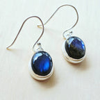 Labradorite Earrings | Celestial gate