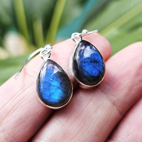 Labradorite Earrings | Celestial gate