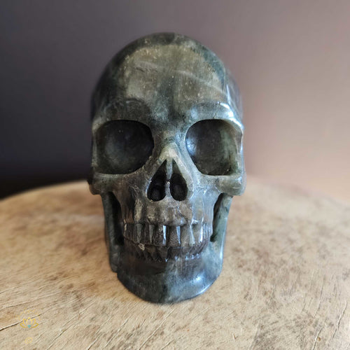 Labradorite Skull | Guardian of Your Realm 1.3kgs