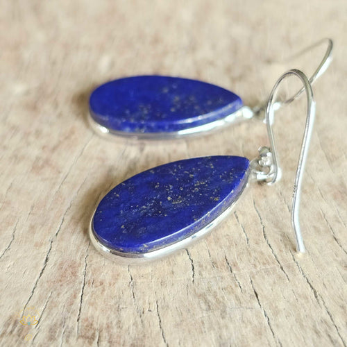 Lapis Lazuli Earrings | Divine Wisdom Keeper