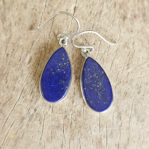 Lapis Lazuli Earrings | Divine Wisdom Keeper