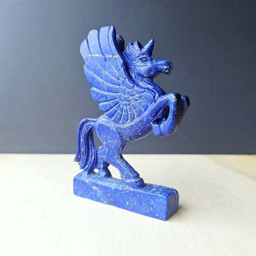 Lapis Lazuli Pegasus Carving | 225gms