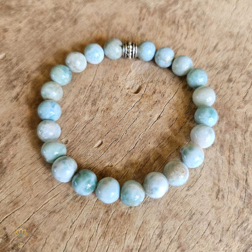 Larimar Bracelet | 8mm Beads