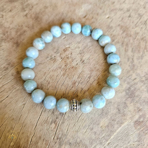 Larimar Bracelet | 8mm Beads