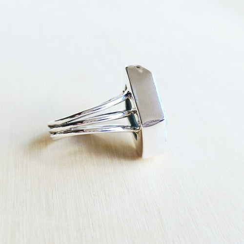 Larimar Ring | Ocean Goddess