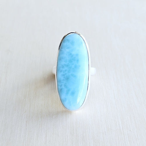 Larimar Ring | Sea Goddess