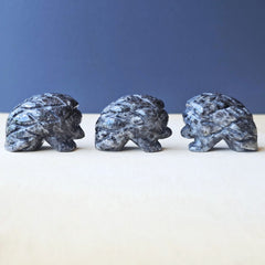 Larvikite Hedgehogs | Silverback Guardian
