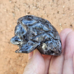 Larvikite Hedgehogs | Silverback Guardian