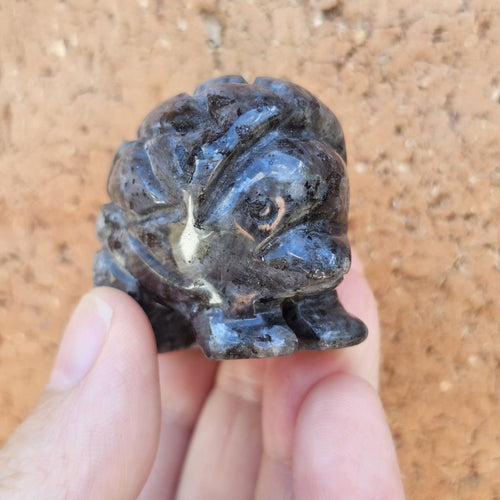 Larvikite Hedgehogs | Silverback Guardian
