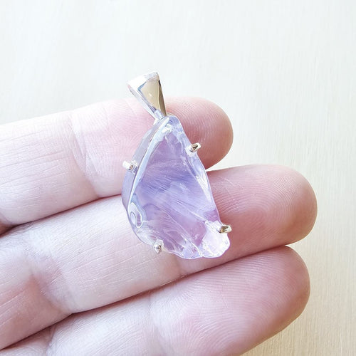 Lavender Quartz Pendant | Lavender Drift