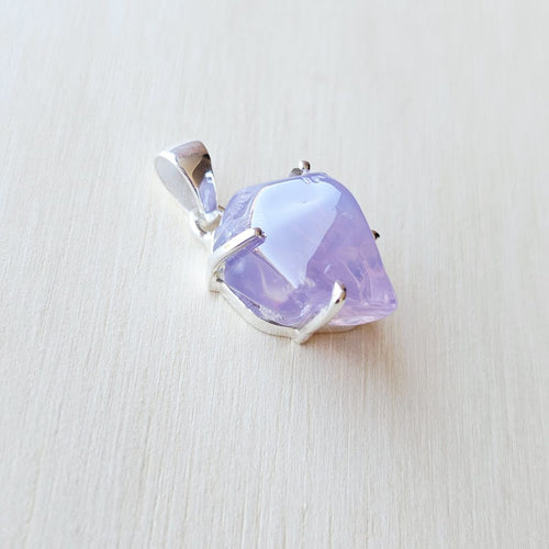 Lavender Quartz Pendant | Violet Veil