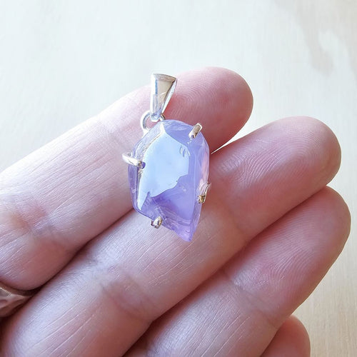 Lavender Quartz Pendant | Violet Veil