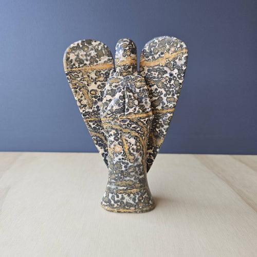 Leopard Skin Jasper Angel | Angel Of Nature