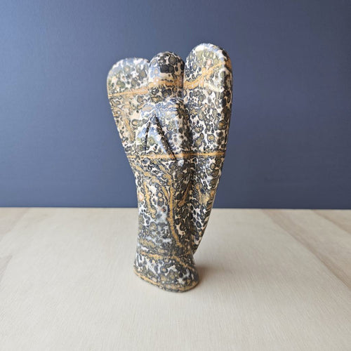Leopard Skin Jasper Angel | Angel Of Nature