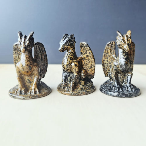 Leopard Skin Jasper Dragons | The Wild Keepers