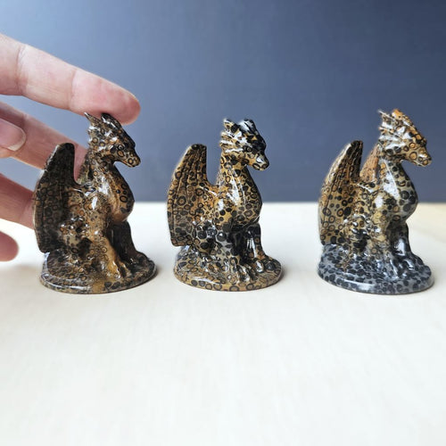 Leopard Skin Jasper Dragons | The Wild Keepers