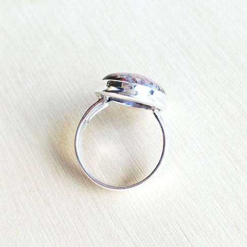 Leopard Skin Jasper Ring | Shamanic Energy