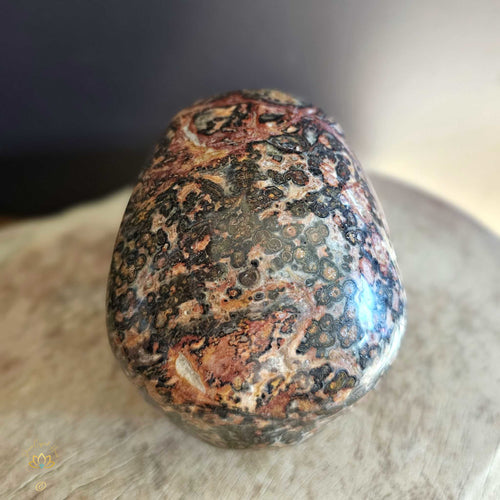 Leopard Skin Jasper Skull | Majestic Shaman