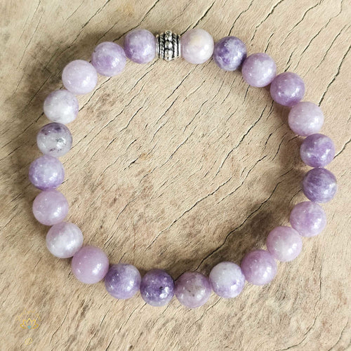 Lepidolite Bracelet | 8mm Beads