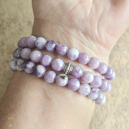 Lepidolite Bracelet | 8mm Beads