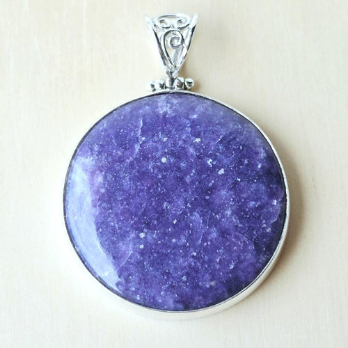 Lepidolite Pendant | Soothing Vibrations