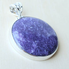Lepidolite Pendant | Soothing Vibrations