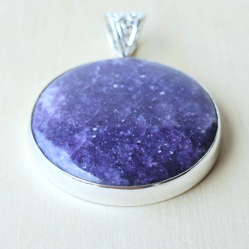 Lepidolite Pendant | Soothing Vibrations