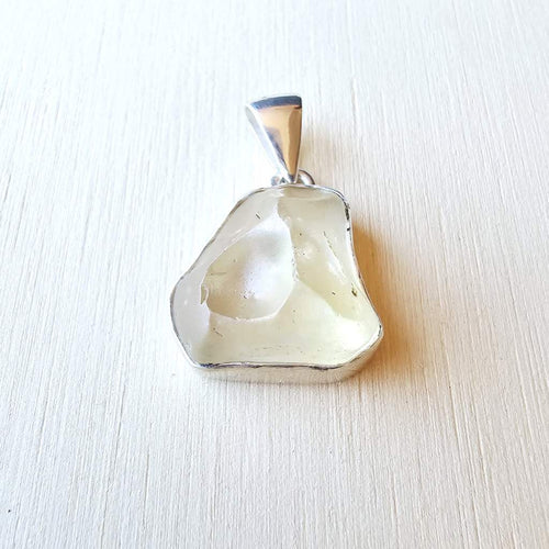 Libyan Desert Glass Pendant | Pyramid Pulse