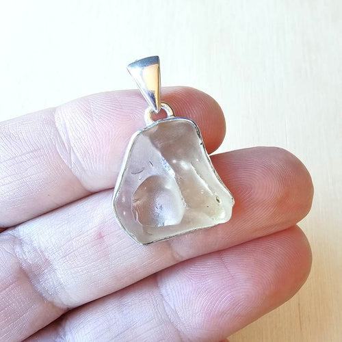 Libyan Desert Glass Pendant | Pyramid Pulse