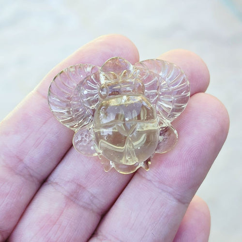 Libyan Desert Glass Scarab | Ancient Sands
