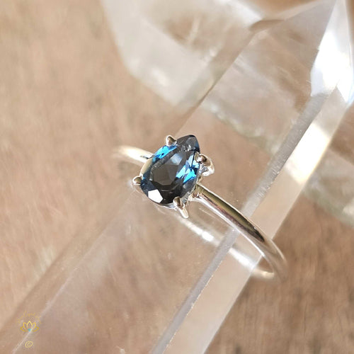 London Blue Topaz Ring | Third Eye Compass